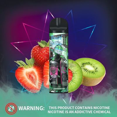 Fruit 12 Flavors 8000 Puff Disposable Vape Pens Mesh Coil Battery Rechargeable